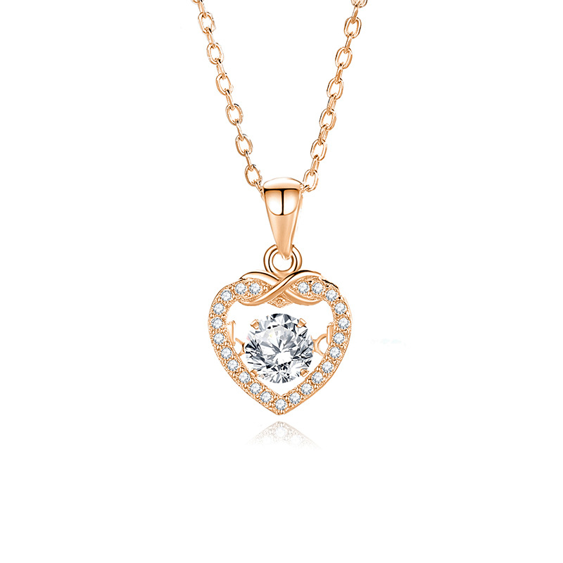 2:Zircon white diamond rose gold