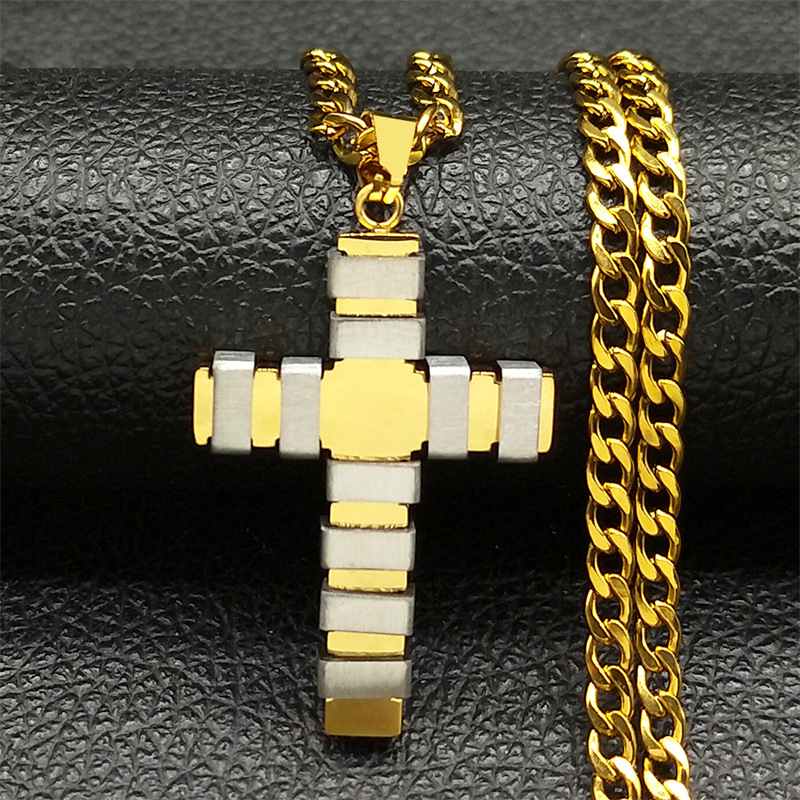 Golden pendant + chain