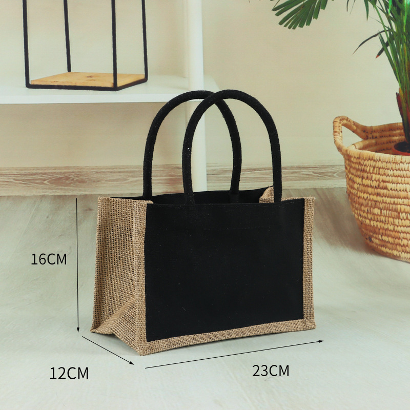 Black 23x16x12cm(cotton rope hand)