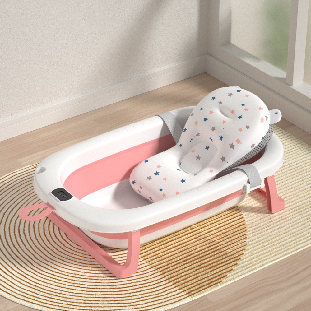 Color 20- [digital temperature sensing] Cherry blossom powder   star bath mat