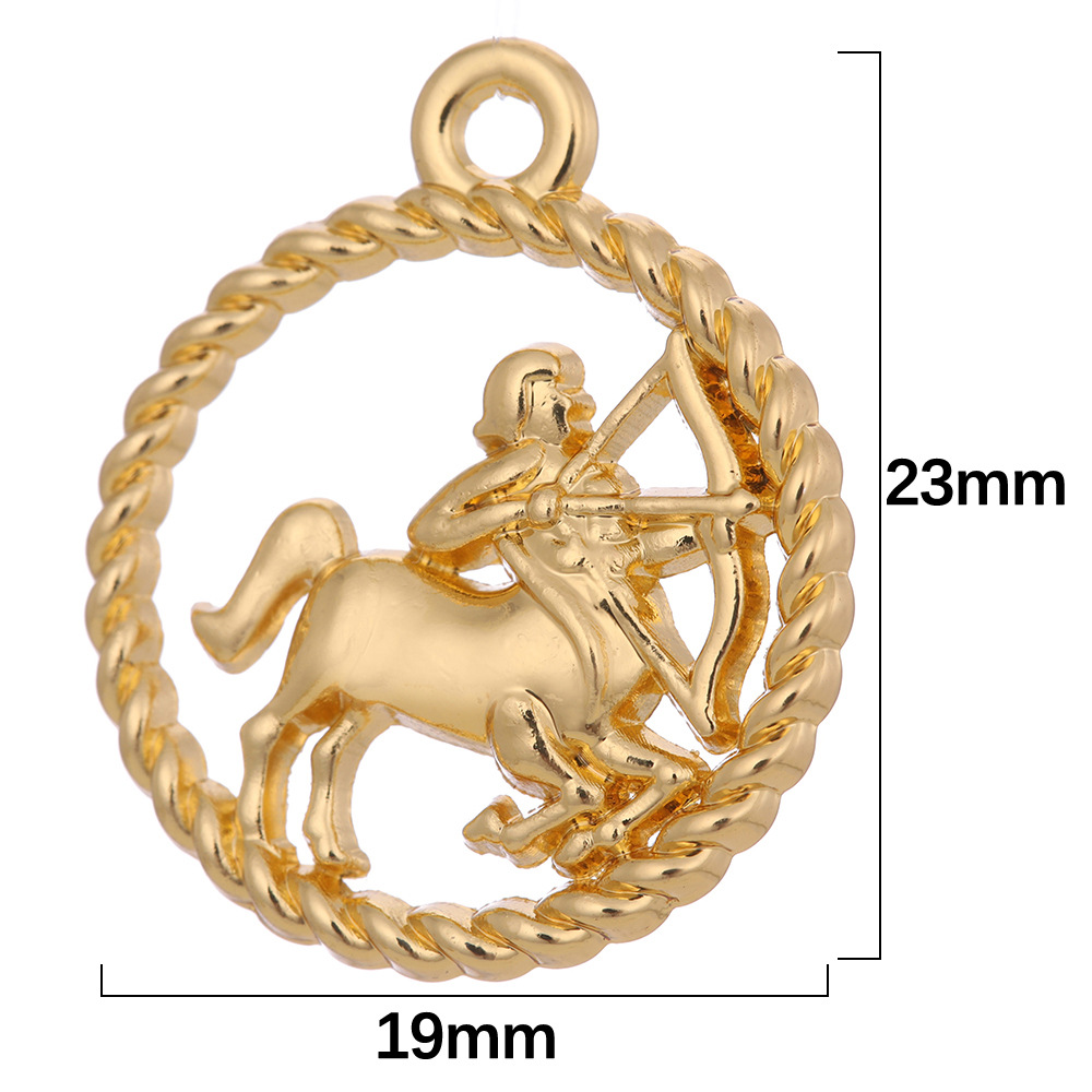 Sagittarius-antique gold