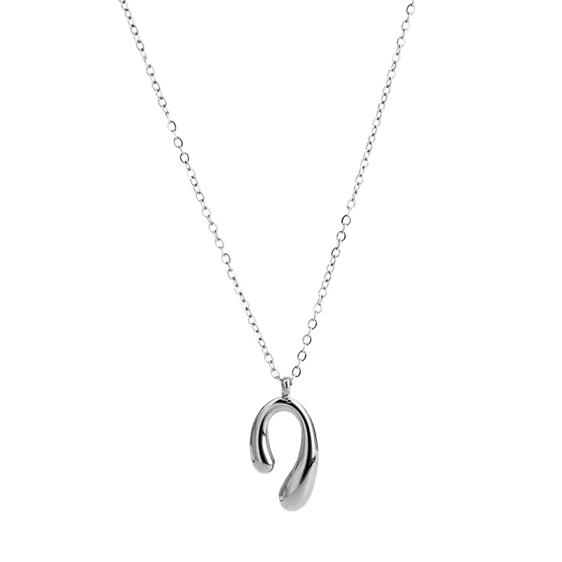 2:Silver necklace