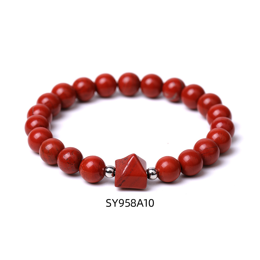 10 red jasper