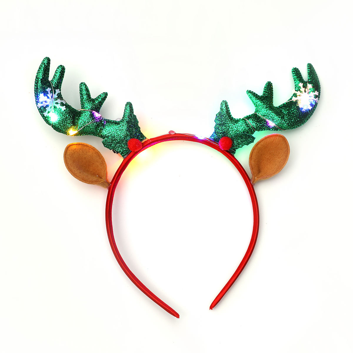 Style 7 [ luminous ear antler green ] 21 * 18cm