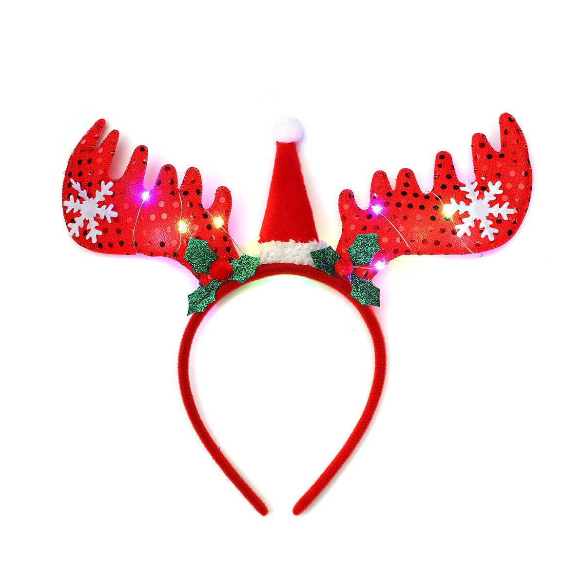 Style 12 [ glowing red hat antlers ] 22 * 28cm