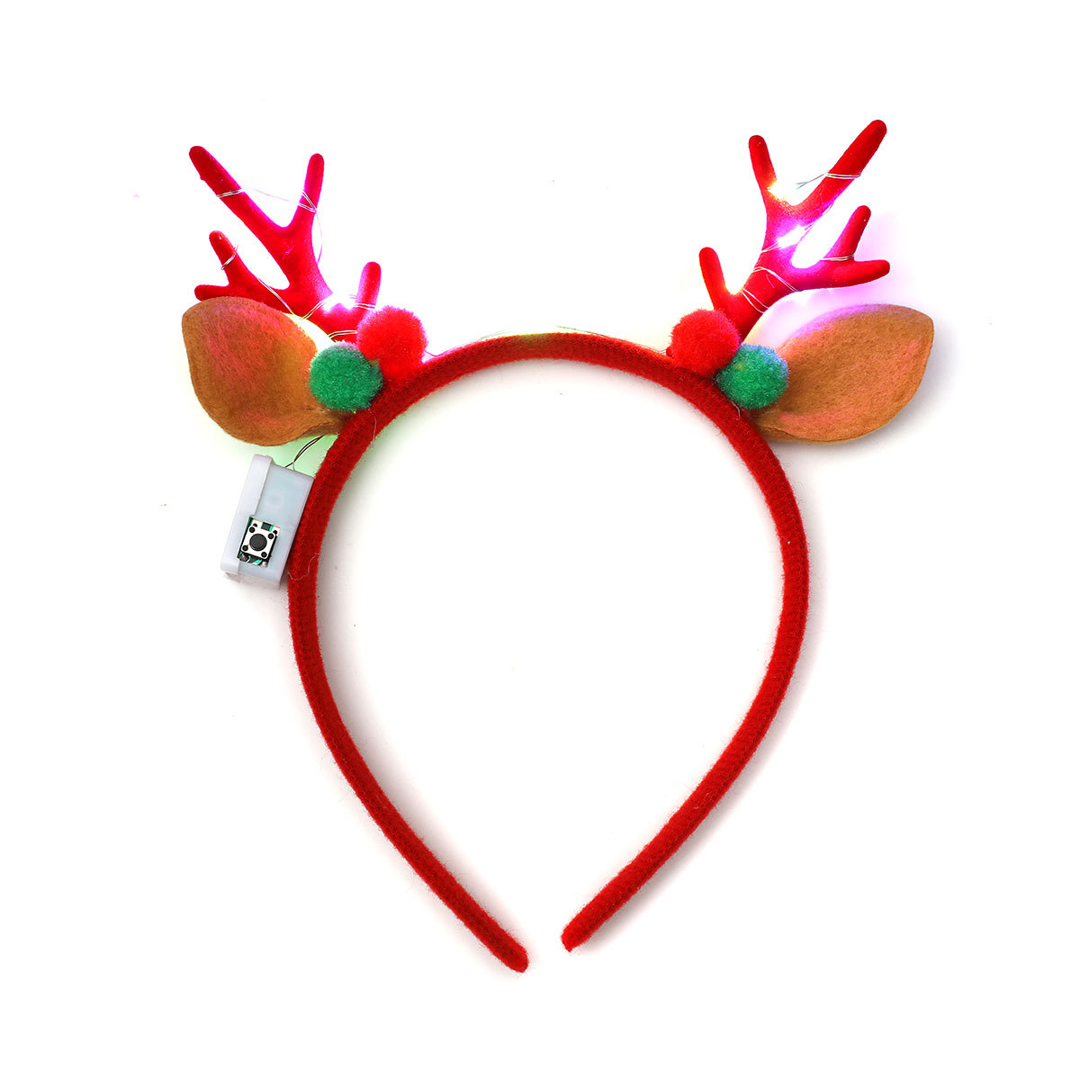 Style 14 [ luminous flocked antler red ] 19 * 16cm