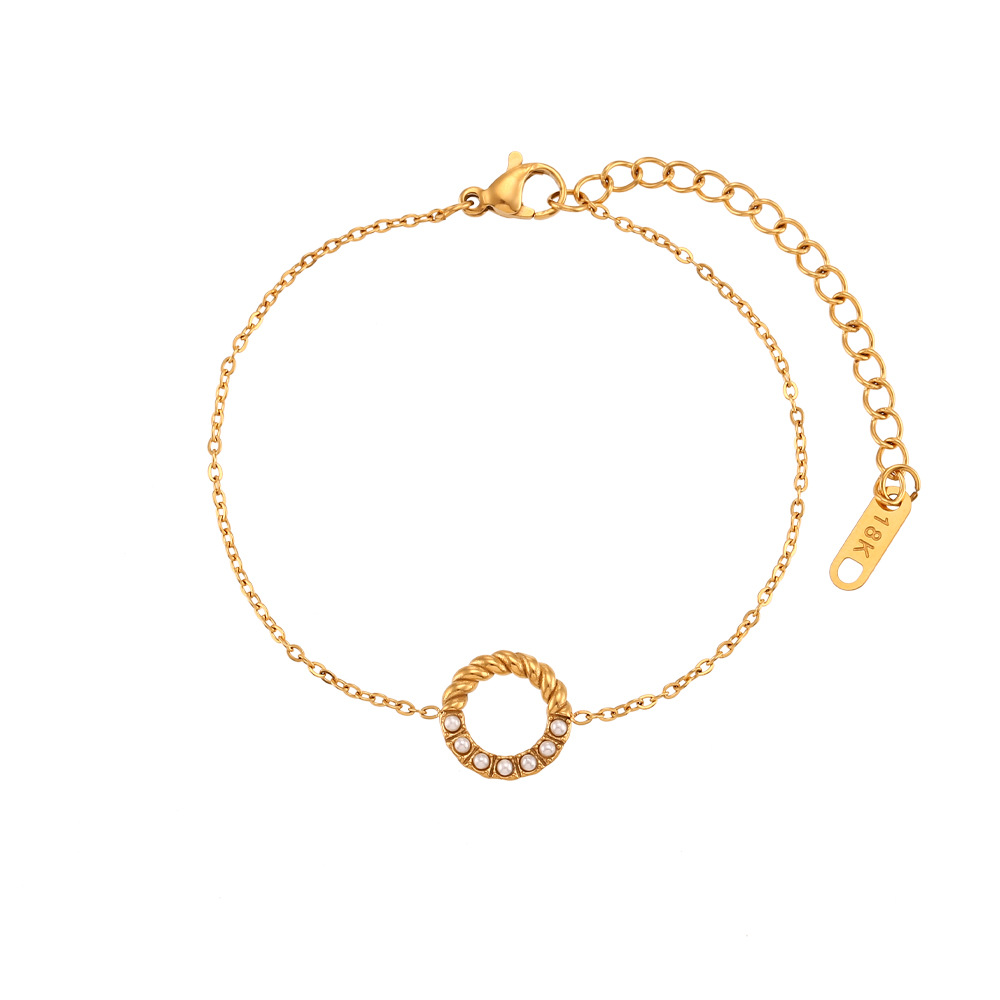 Bracelet - Gold - pearl