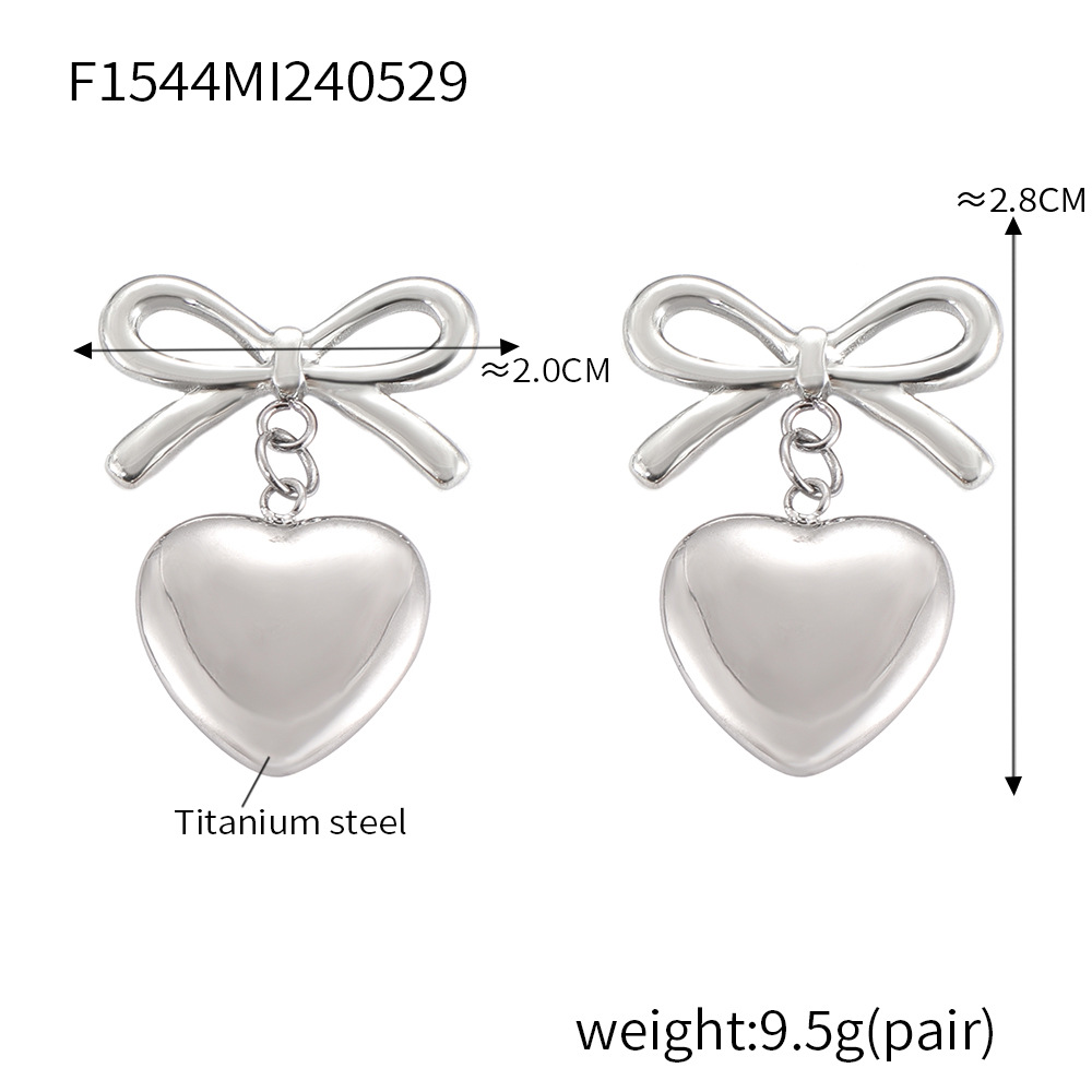 1:Steel earrings