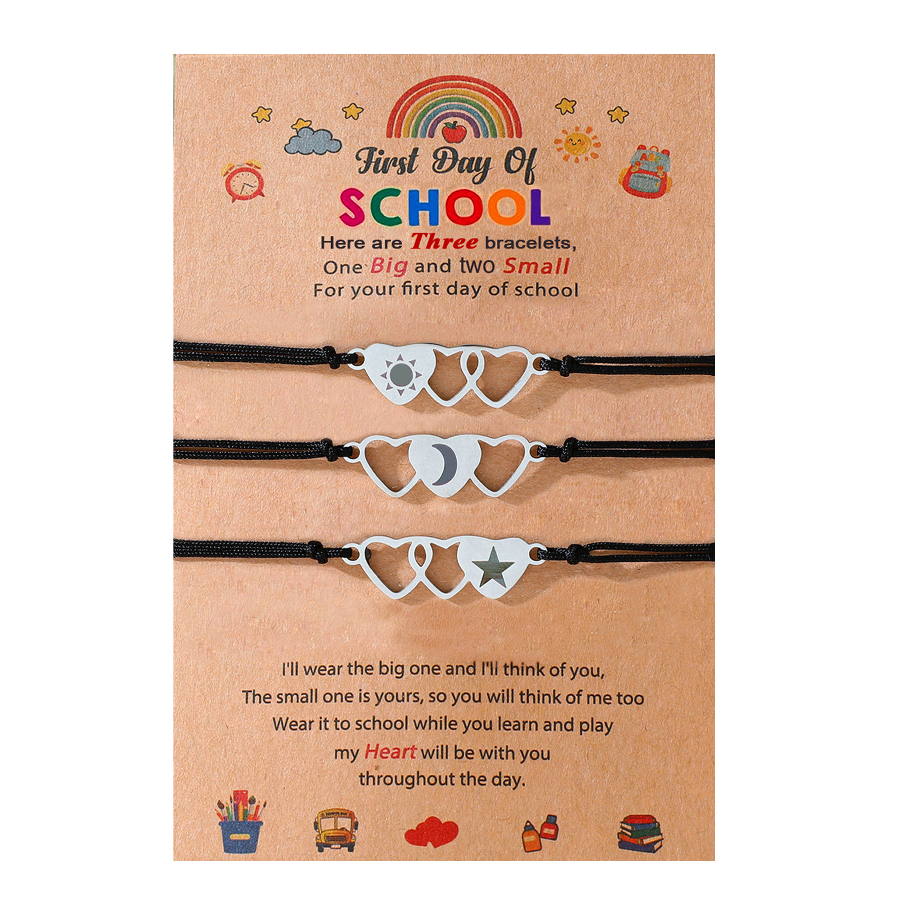 1:School Black :16-28cm