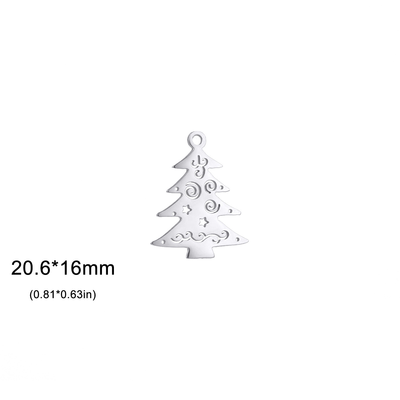 9:Steel color - Christmas tree