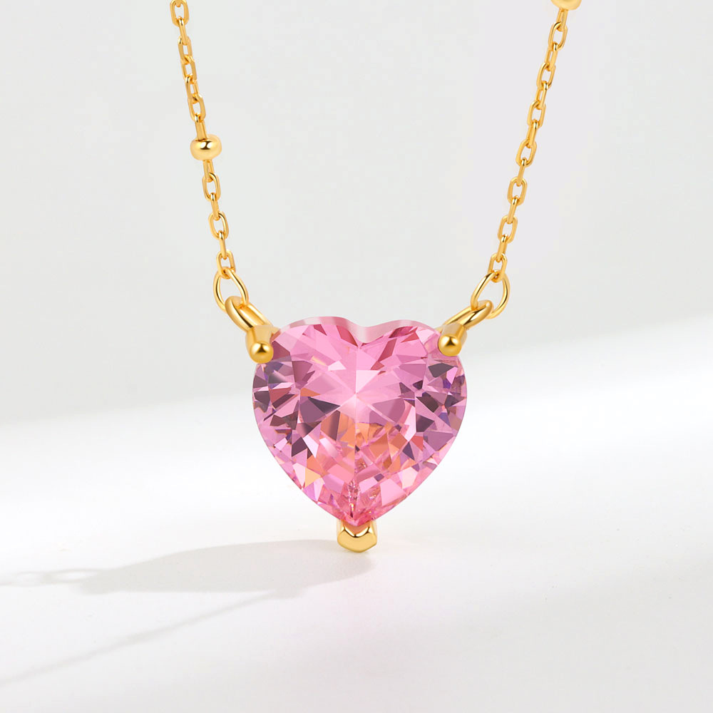 18K Gold (pink diamonds)