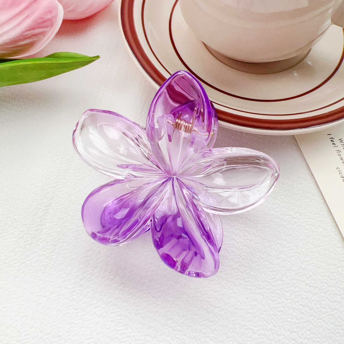 Transparent violet