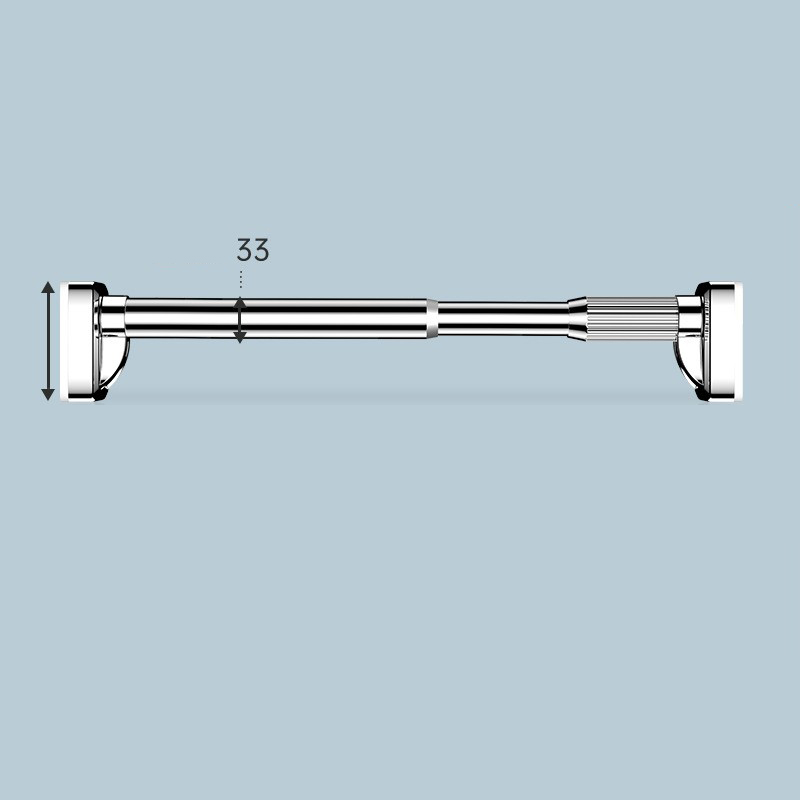 Stainless steel 0.4-0.5 m wall distance is suitable for 33 pipe diameter large foot plate internal lock