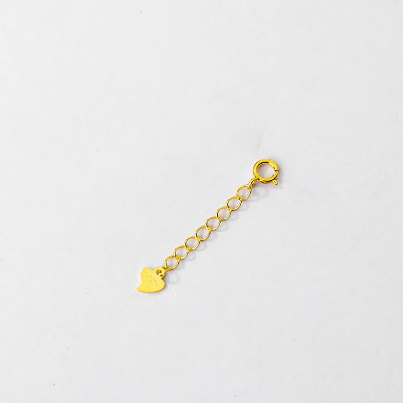 yellow gold heart-shaped 3cm