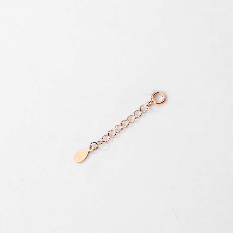 rose gold color plated Water drop style 3cm