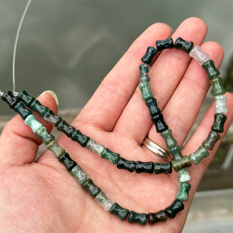 9 moss agate