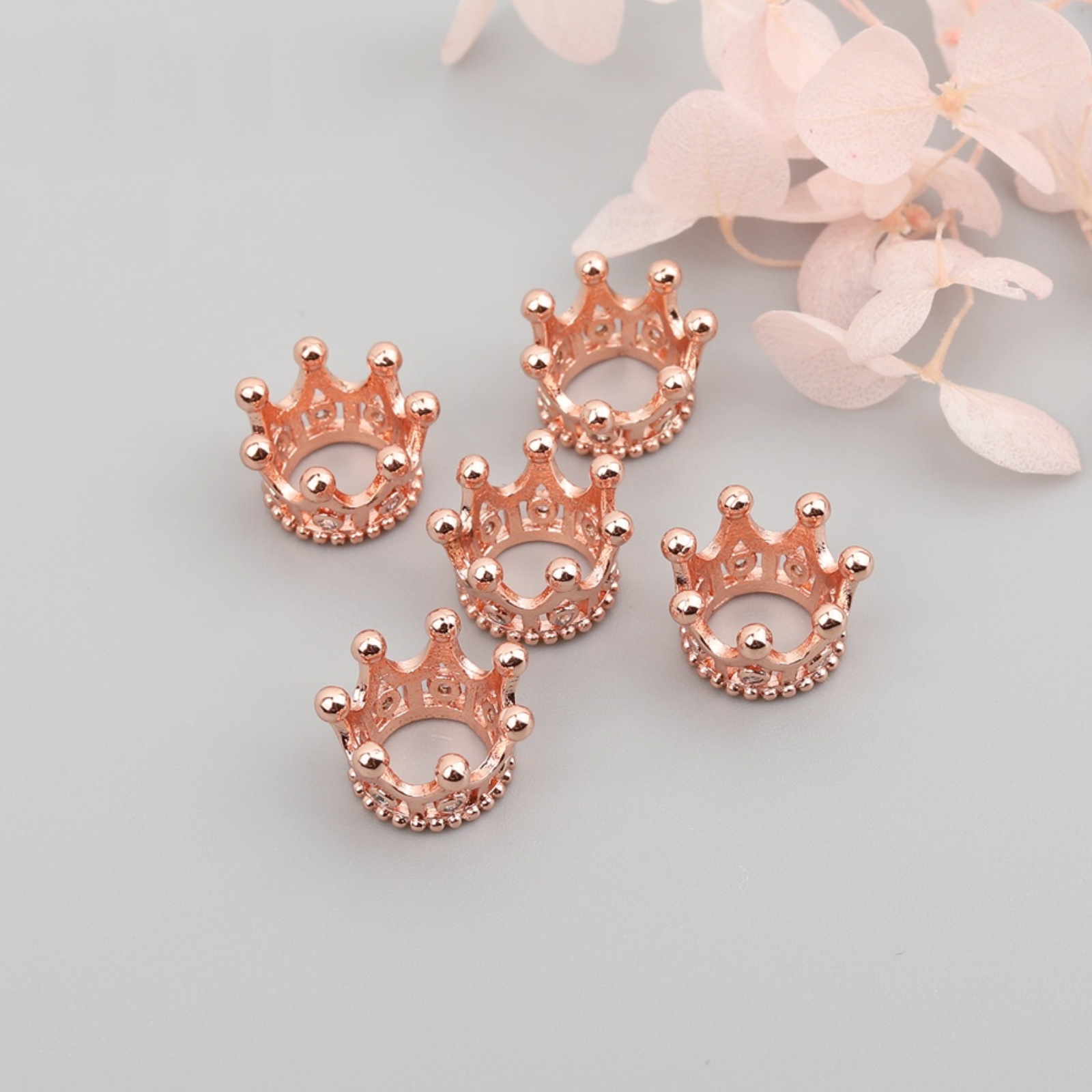 rose gold color 7mm*8mm