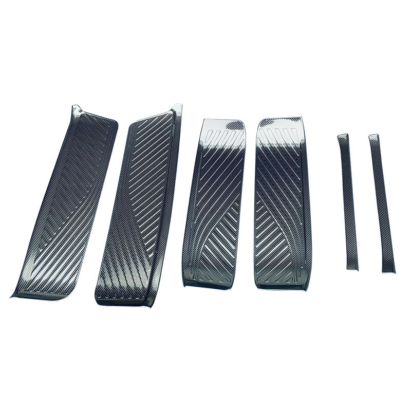 External threshold bar [carbon fiber stripe] 6-piece set