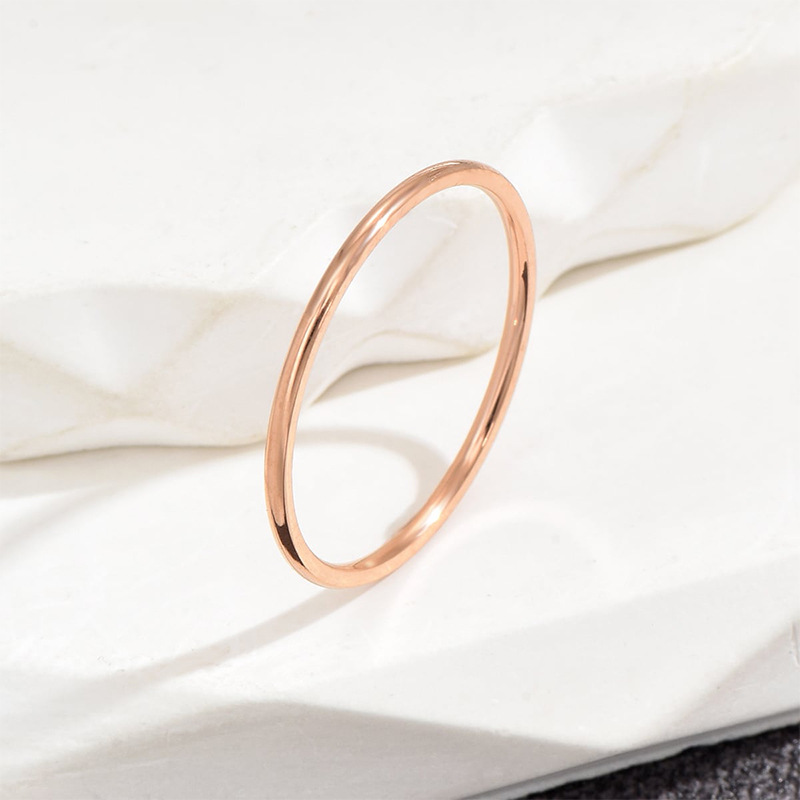 5:rose gold color plated