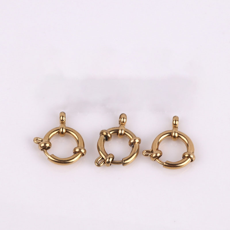 7:63190 Gold 12MM sailor clasp