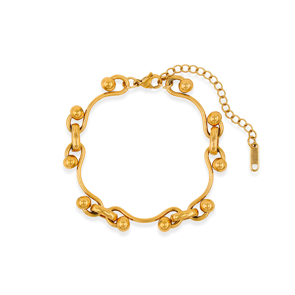 1:Gold bracelet 16cm x 5cm