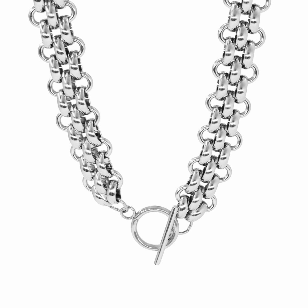 Steel necklace 40cm