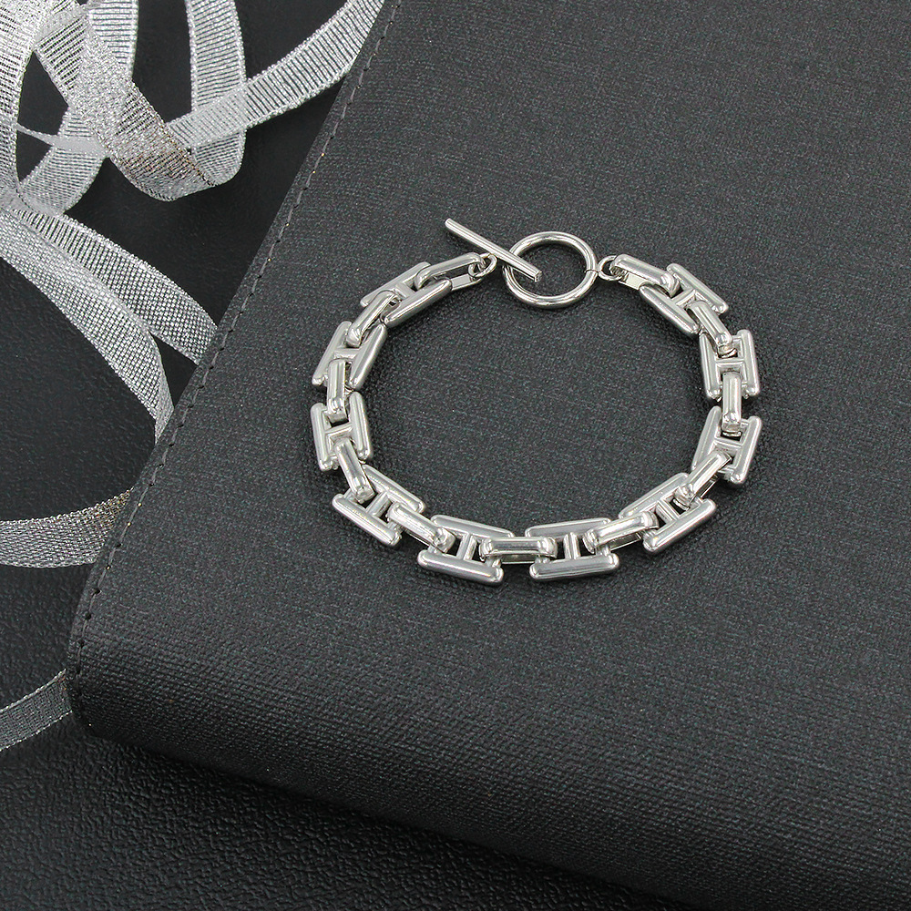 Steel bracelet 18cm