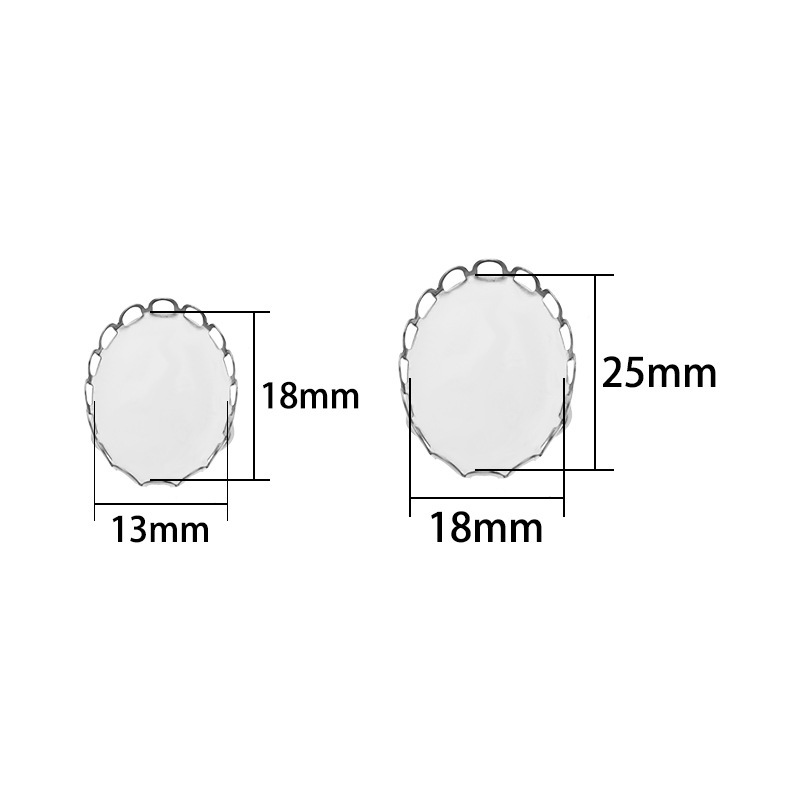 18*25mm oval ring rest