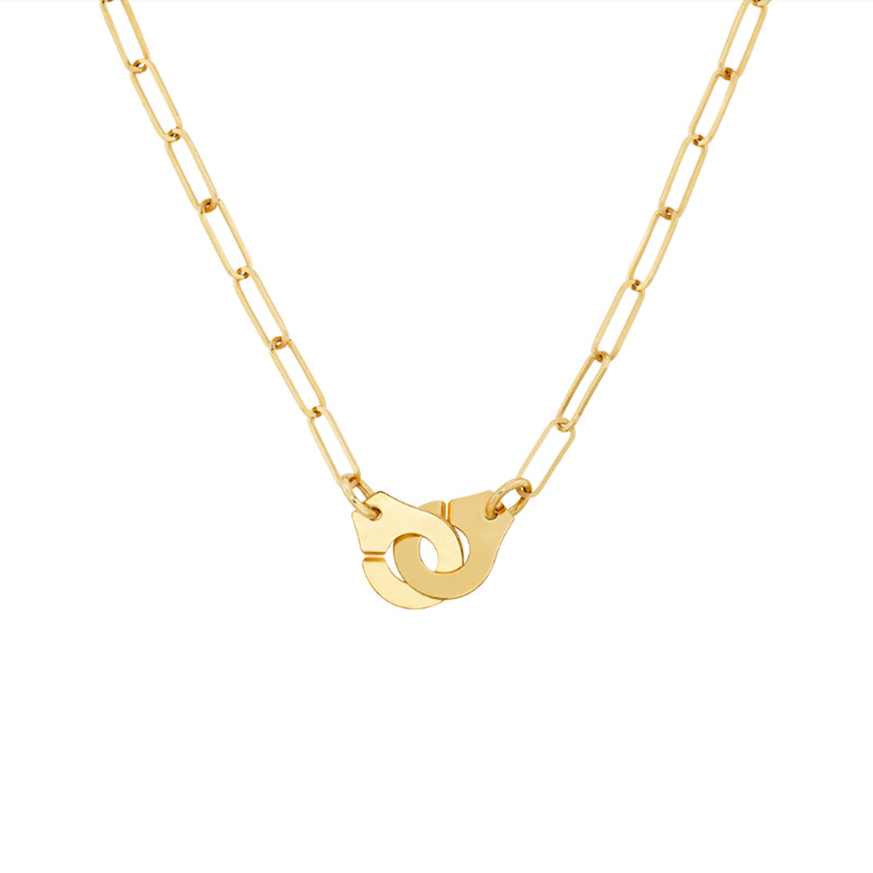 5:Gold necklace 45cm