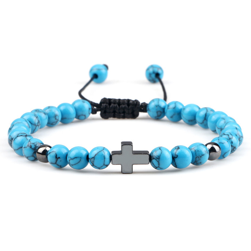 8:Black line light blue turquoise