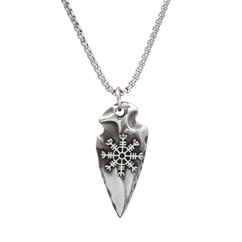 Steel pendant + chain