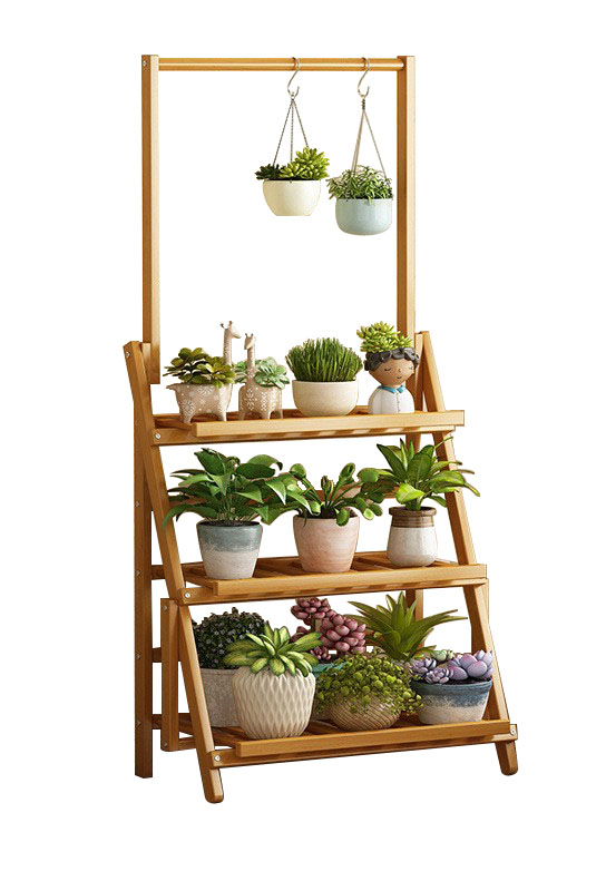 Folding flower stand three layers 70CM