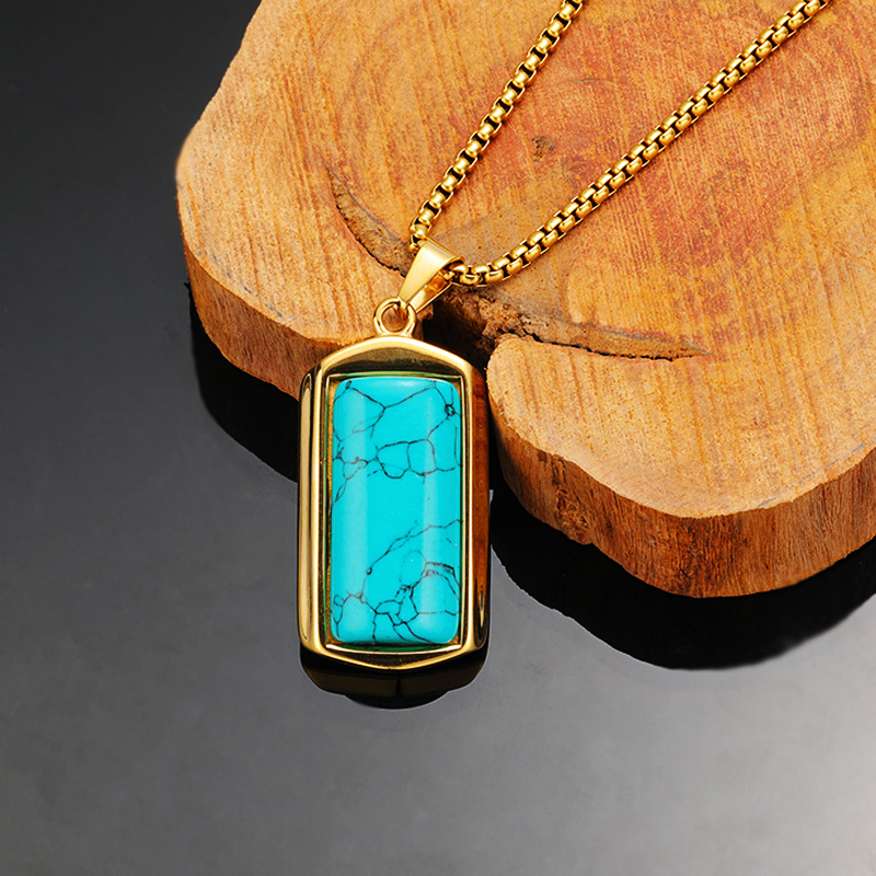 1:Turquoise pendant