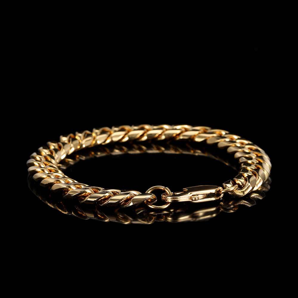 Gold ( width 6mm ) 7 inches ( 18 cm in length )