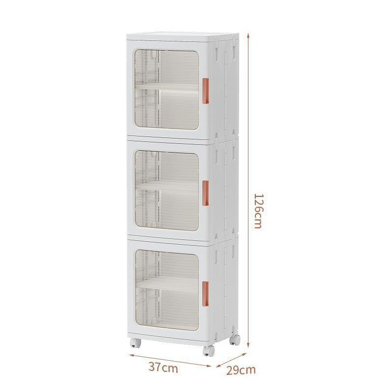 Transparent panel [three layers of single door] 37CM face width