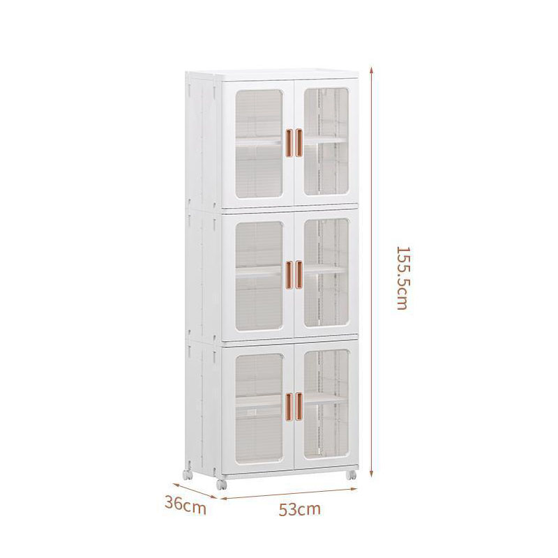 Transparent panel [three layers of double door] 53CM face width