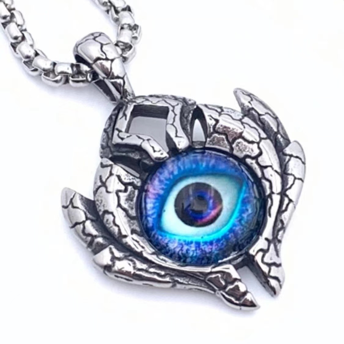 Blue-eye pendant ( excluding chain )