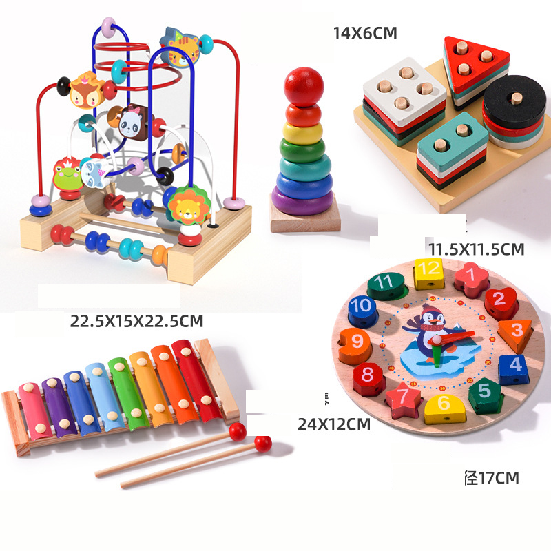 Bead   percussion   column   rainbow tower   clock