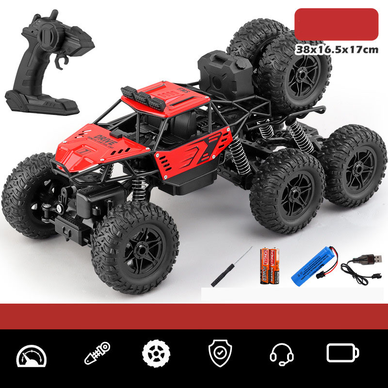 TQ-5 Red 2.4G eight-wheel six-drive