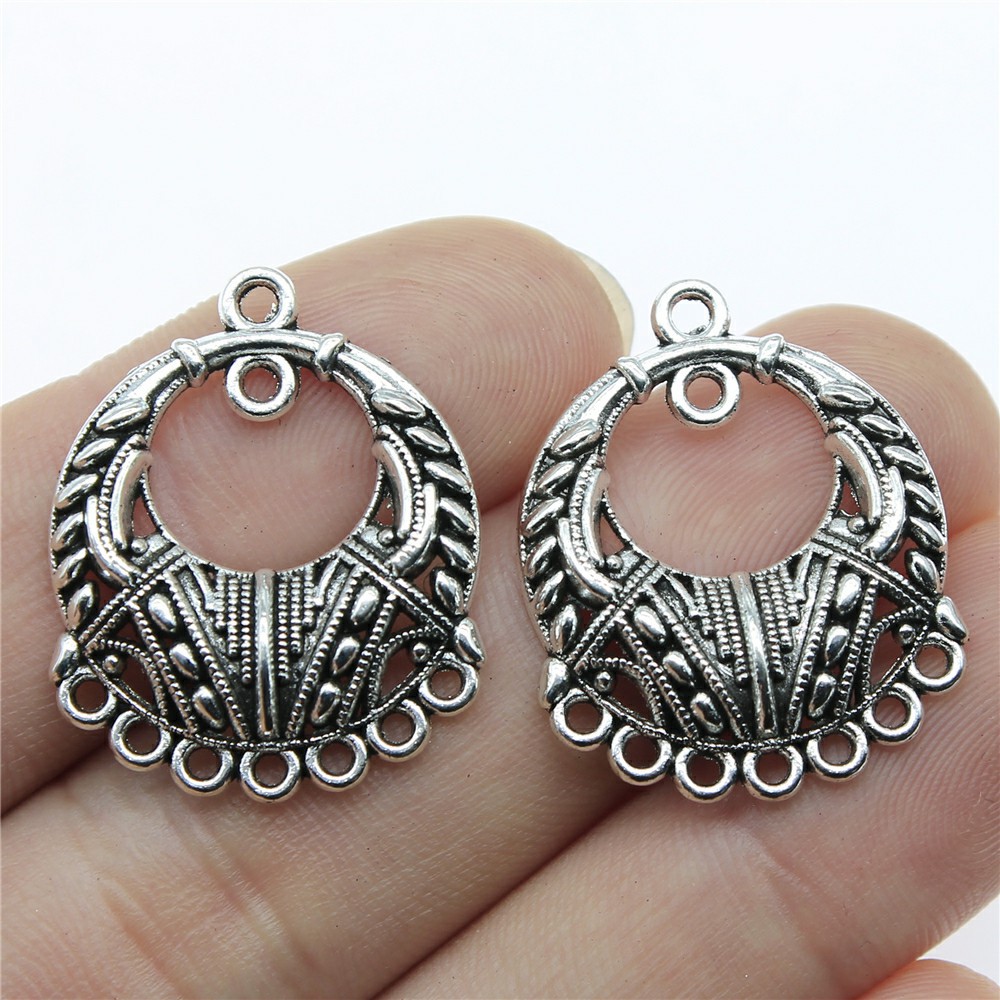 1 antique silver color