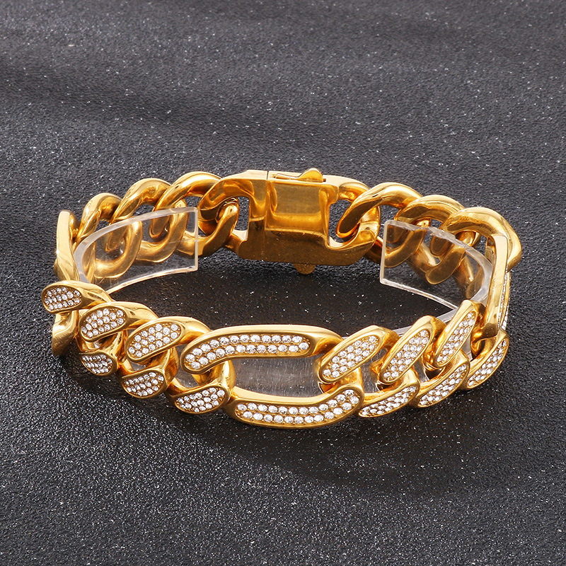 6:4 Bracelet 200x16mm gold