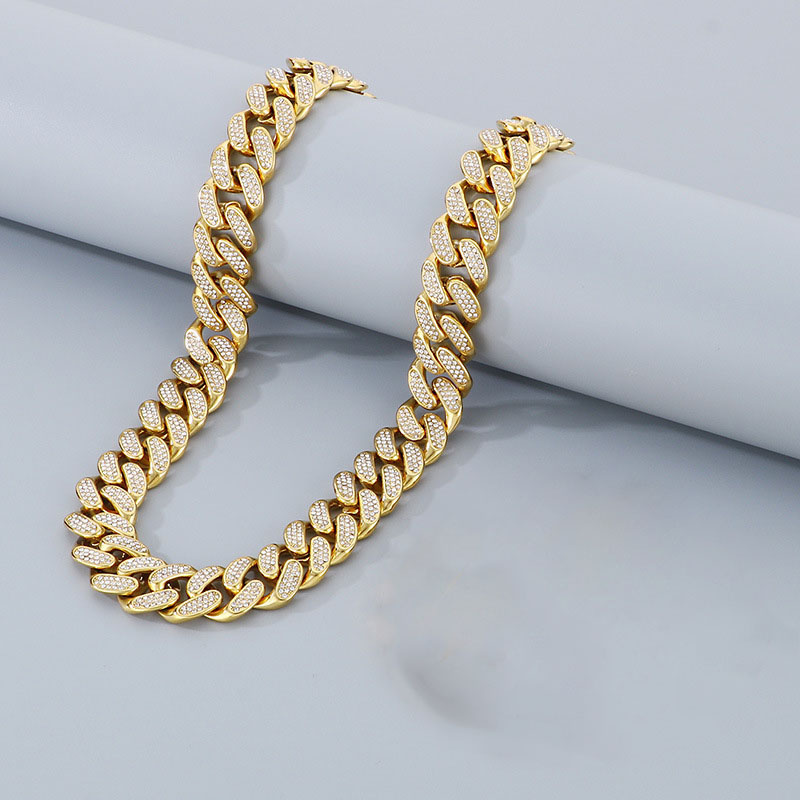 9 Necklace 600x18mm gold