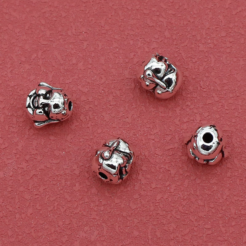 3:Antique silver 10x9.5mm hole 2mm