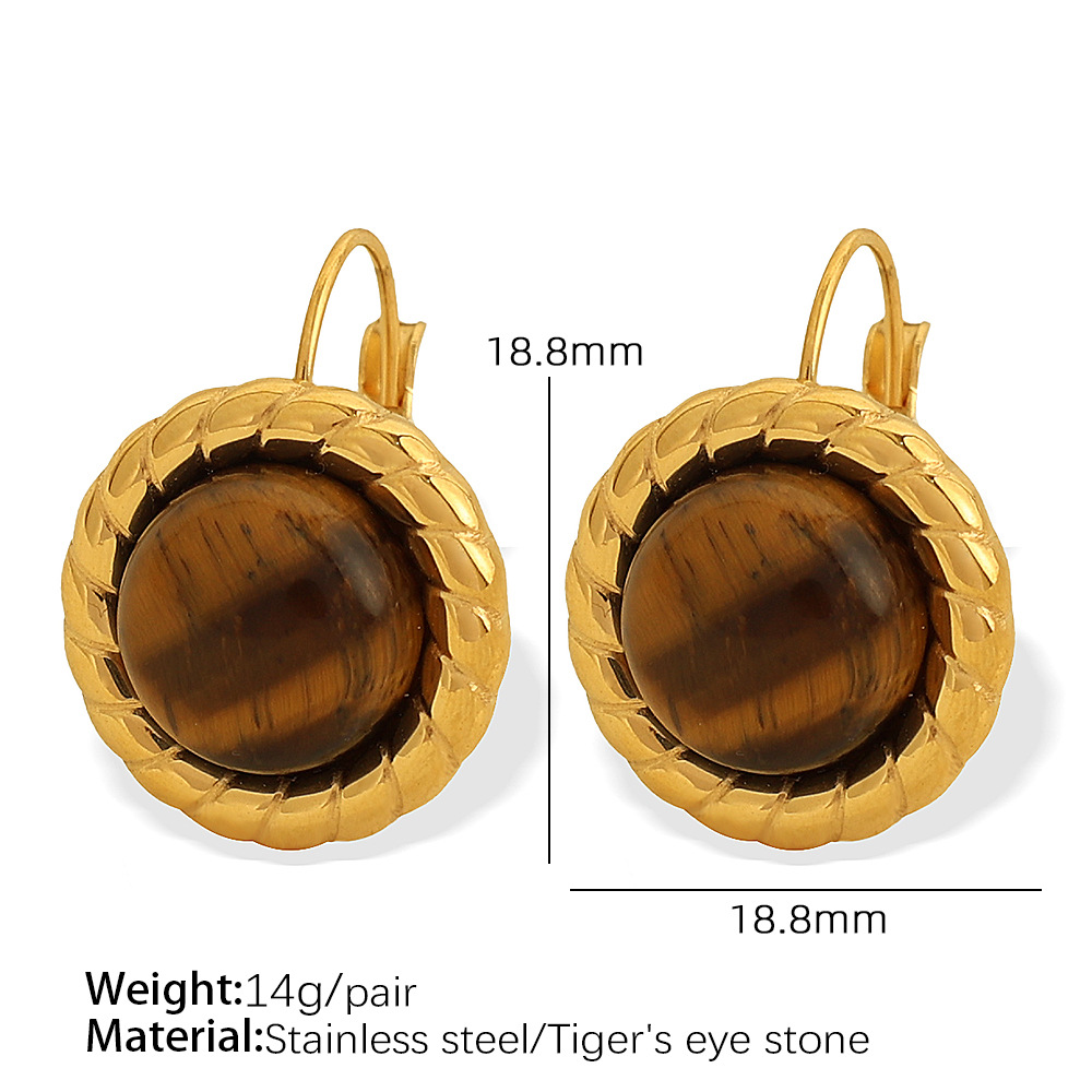 Brown tiger eye stone