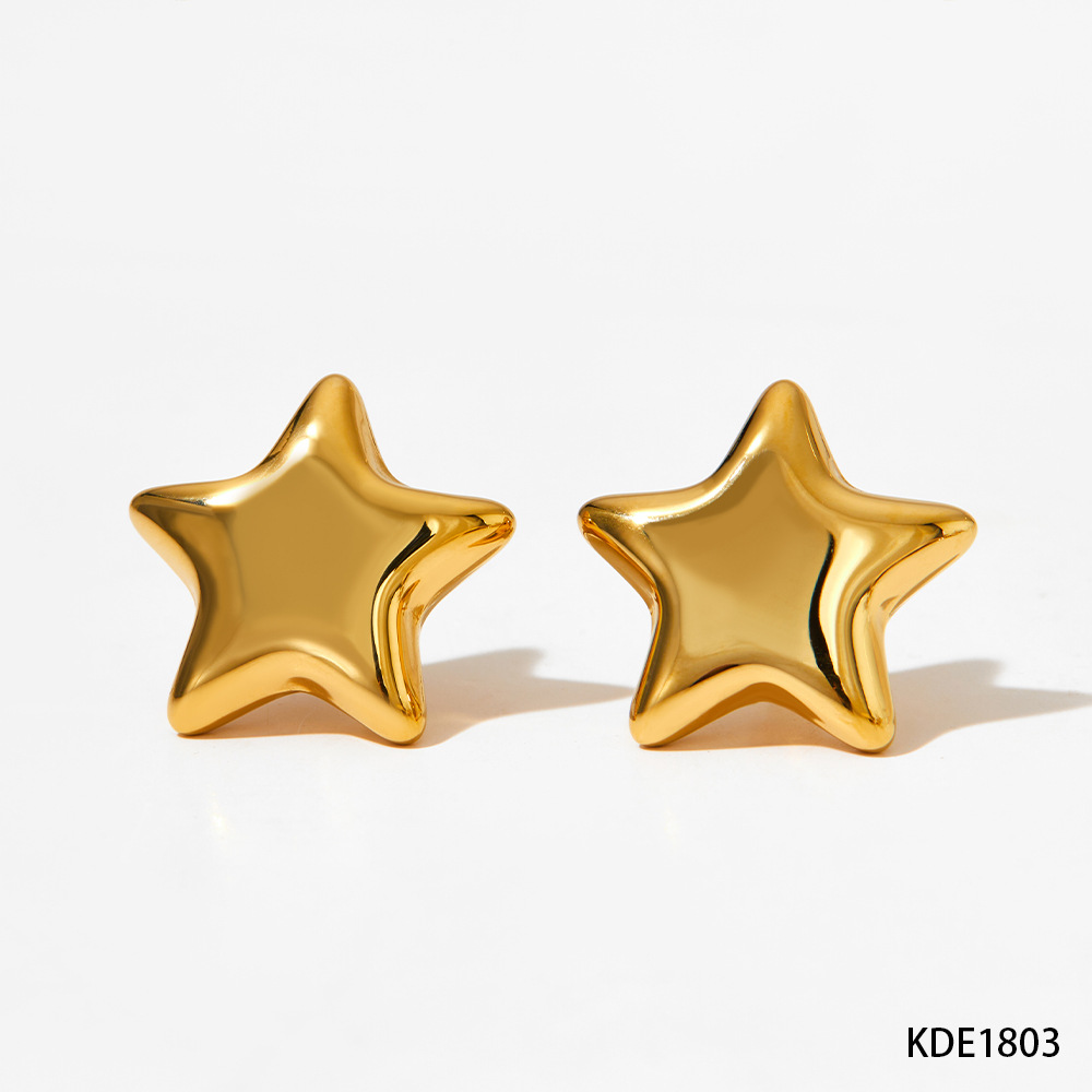 3:gold earrings