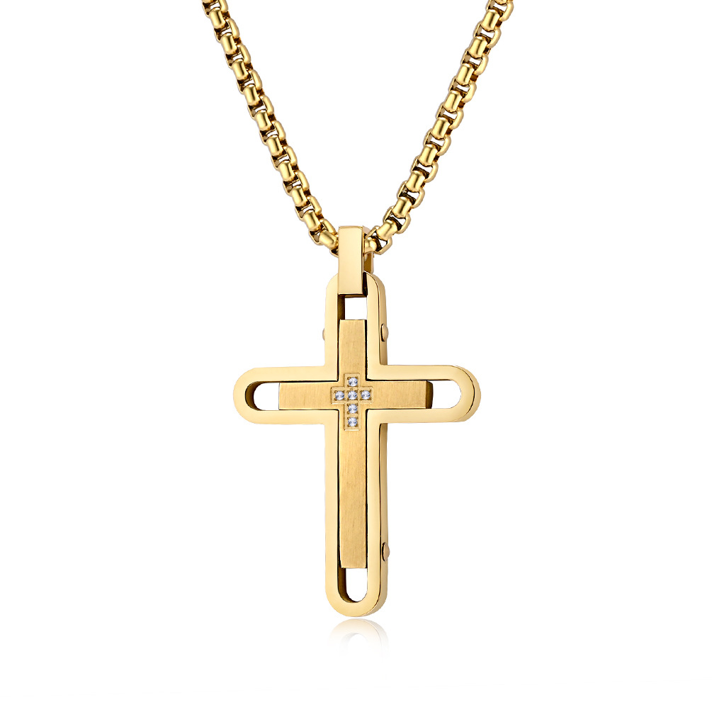 Single pendant gold