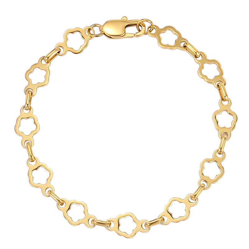 2:Gold Bracelet 9mm * 23cm