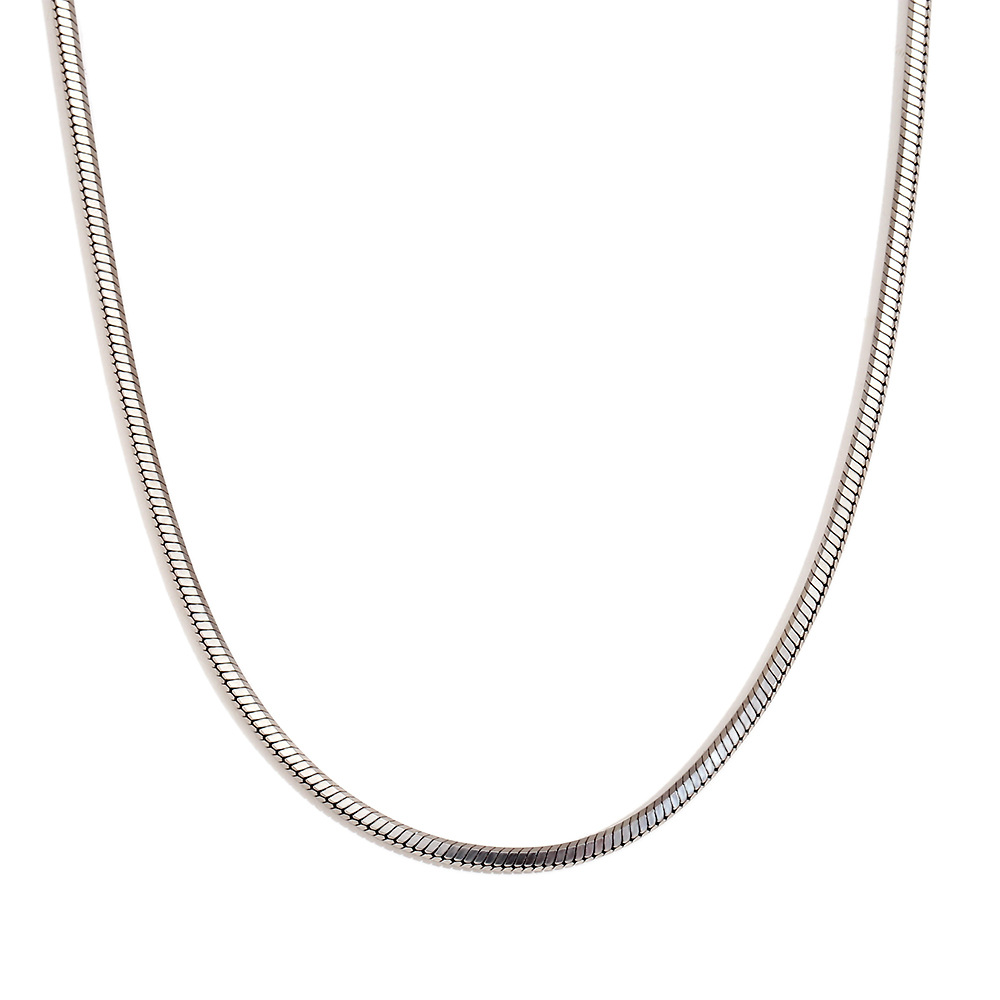 Necklace - Steel color