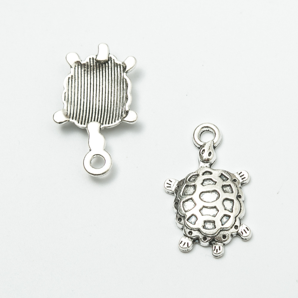 2 antique silver color