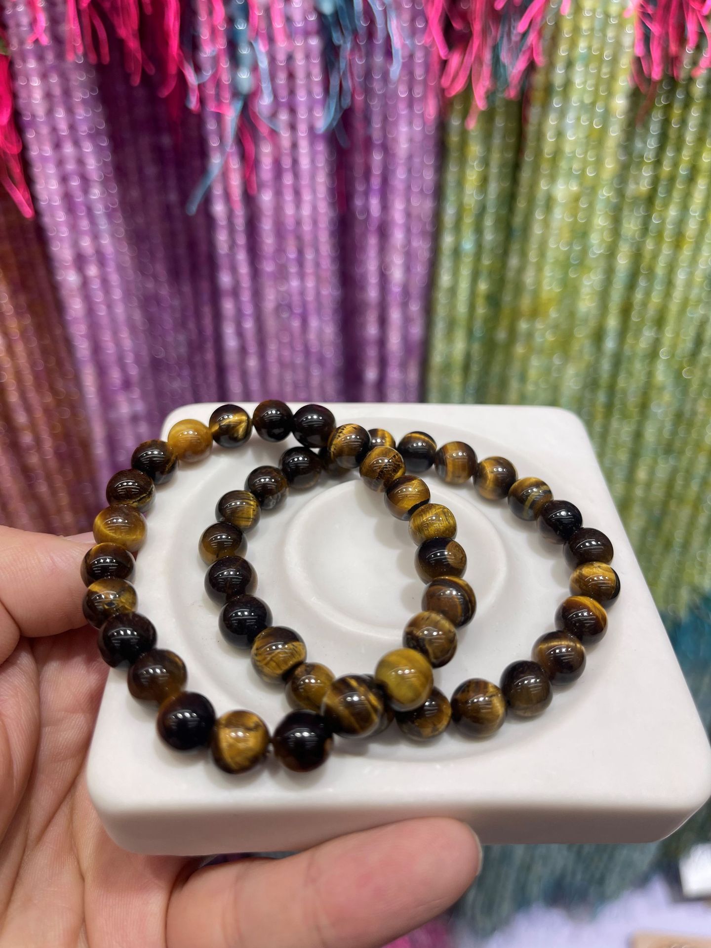 2:yellow tiger eye stone